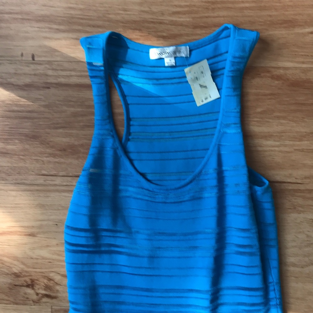 Turquoise Mini Dress - Picture 3 of 5